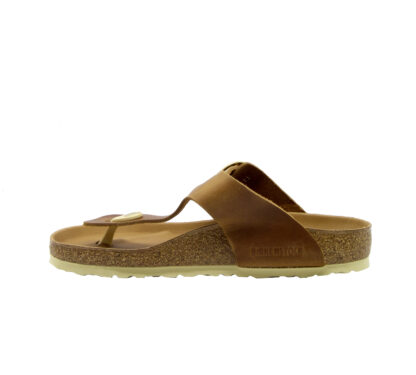 BIRKENSTOCK UNISEX Birkenstock INFRADITO ANATOMICO CUOIO 38-2, 41-2, 35, 36, 37-2, 39-2, 40 immagine n. 3/4