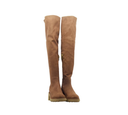 NINALILOU DONNA Donna CUISSARD CAMOSCIO CUOIO 37-2, 38-2, 39-2, 40 immagine n. 2/4