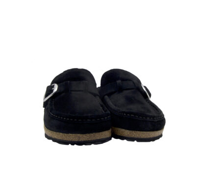 BIRKENSTOCK DONNA Donna SABOT MONTONE FIBBIA NERO 37-2, 38-2, 39-2, 41-2, 42 immagine n. 2/4