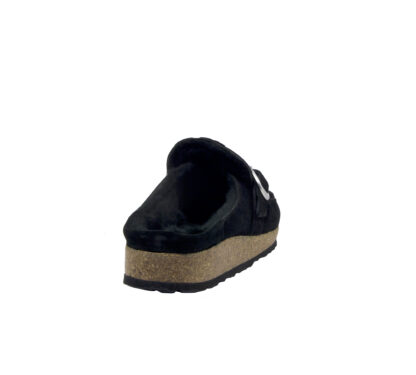 BIRKENSTOCK DONNA Donna SABOT MONTONE FIBBIA NERO 37-2, 38-2, 39-2, 41-2, 42 immagine n. 4/4