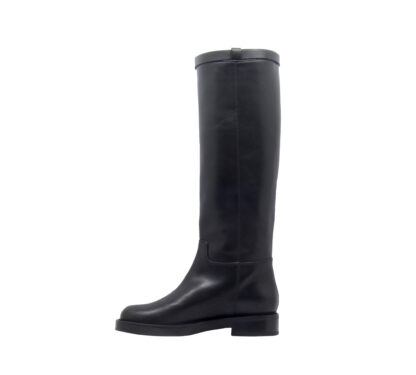 NINALILOU DONNA Donna CAVALLERIZZO PELLE NERO 36, 37-2, 37, 38-2, 39-2, 40, 41-2 immagine n. 3/4