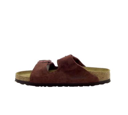 BIRKENSTOCK DONNA CIABATTA ANATOMICA CIABATTA ANATOMICA 2 FASCE CAMOSCIO CIOCCOLATO 35, 36, 38-2, 39-2, 41-2 immagine n. 3/4