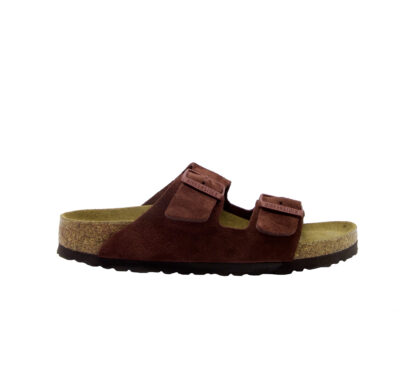 BIRKENSTOCK DONNA CIABATTA ANATOMICA CIABATTA ANATOMICA 2 FASCE CAMOSCIO CIOCCOLATO 35, 36, 38-2, 39-2, 41-2 immagine n. 1/4