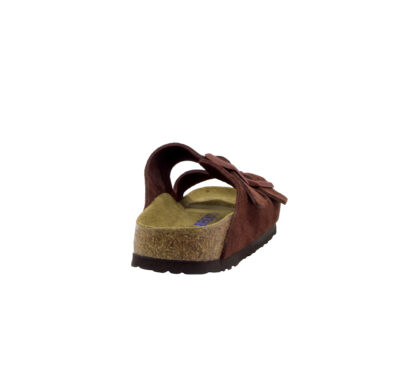 BIRKENSTOCK DONNA CIABATTA ANATOMICA CIABATTA ANATOMICA 2 FASCE CAMOSCIO CIOCCOLATO 35, 36, 38-2, 39-2, 41-2 immagine n. 4/4