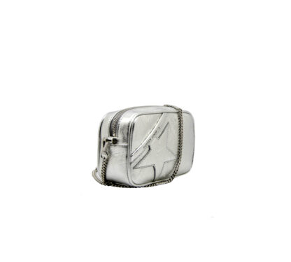 GOLDEN GOOSE DONNA Borsa MINI STAR BAG SILVER un immagine n. 2/3