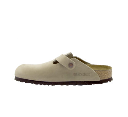 BIRKENSTOCK UNISEX CALZATURE SABOT BOSTON TABACCO BROWN 36, 37-2, 38-2, 39-2, 40, 41-2, 42, 43-2, 44-2, 45-2 immagine n. 3/4