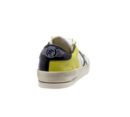 GOLDEN GOOSE UOMO CALZATURE SNEAKERS STARDAN BIANCO GIALLO 40, 42, 43-2, 44-2 immagine n. 4/4