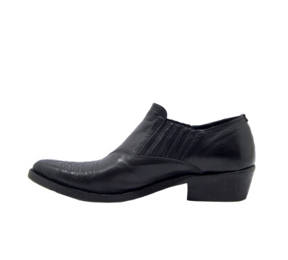 KEEP DONNA Donna STIVALETTO TEXANO CORTO NERO 37-2, 39-2, 40, 41-2 immagine n. 3/4