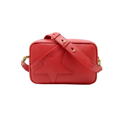 GOLDEN GOOSE DONNA BORSE STAR BAG PELLE ROSSO un immagine n. 1/3