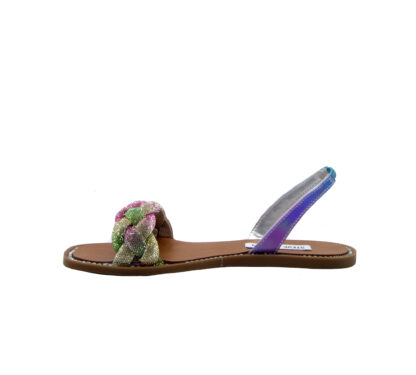steve madden DONNA Donna SANDALO TRECCIA SWAROVSKY MULTI 36, 37-2, 37, 38-2, 38, 39-2, 40, 41-2 immagine n. 3/4