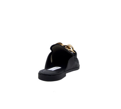 steve madden DONNA Donna MULES PELLE NERO CON CATENA 36, 37-2, 37, 38-2, 38, 39-2, 40 immagine n. 4/4