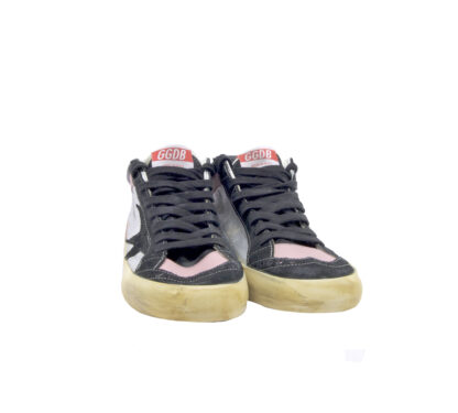 GOLDEN GOOSE DONNA Donna SNEAKERS MID STAR ARGENTO ROSA 36, 37-2, 38-2, 39-2, 40 immagine n. 2/4