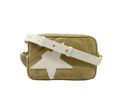 GOLDEN GOOSE DONNA Borsa STAR BAG CAMOSCIO SIGARO un immagine n. 1/3