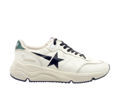 GOLDEN GOOSE UOMO CALZATURE SNEAKERS RUNNING SOLE WHITE 40, 41-2, 42, 43-2, 44-2, 45-2 immagine n. 1/3