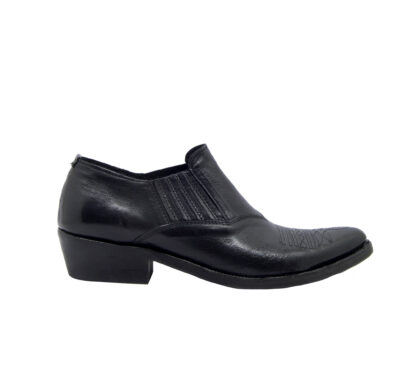 KEEP DONNA Donna STIVALETTO TEXANO CORTO NERO 37-2, 39-2, 40, 41-2 immagine n. 1/4