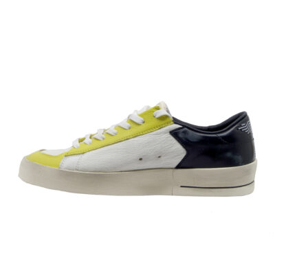 GOLDEN GOOSE UOMO CALZATURE SNEAKERS STARDAN BIANCO GIALLO 40, 42, 43-2, 44-2 immagine n. 3/4