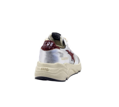 GOLDEN GOOSE DONNA Donna SNEAKERS RUNNING SOLE SILVER 36, 37-2, 38-2, 39-2, 40 immagine n. 4/4