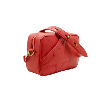 GOLDEN GOOSE DONNA BORSE STAR BAG PELLE ROSSO un immagine n. 2/3