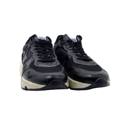 GOLDEN GOOSE UOMO CALZATURE SNEAKERS RUNNING SOLE BLACK 40, 41-2, 42, 43-2, 44-2 immagine n. 2/4