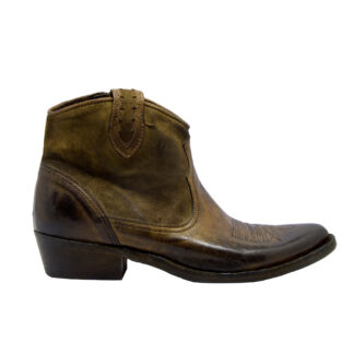 KEEP DONNA Donna STIVALETTO TEXANO PELLE CUOIO 37-2, 38-2, 39-2, 40, 41-2 immagine n. 1/4