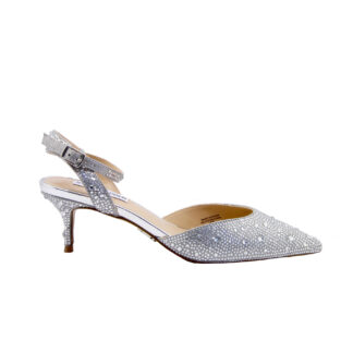 steve madden DONNA Donna CHANEL SWAROVSKY ARGENTO 36, 37-2, 37, 38-2, 38, 39-2, 40 immagine n. 1/4