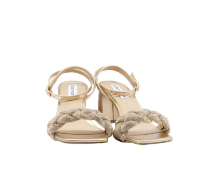 steve madden DONNA Donna SANDALO SWAROVSKY ORO ROSA 36, 37-2, 37, 38-2, 38, 39-2, 40, 41-2 immagine n. 2/4