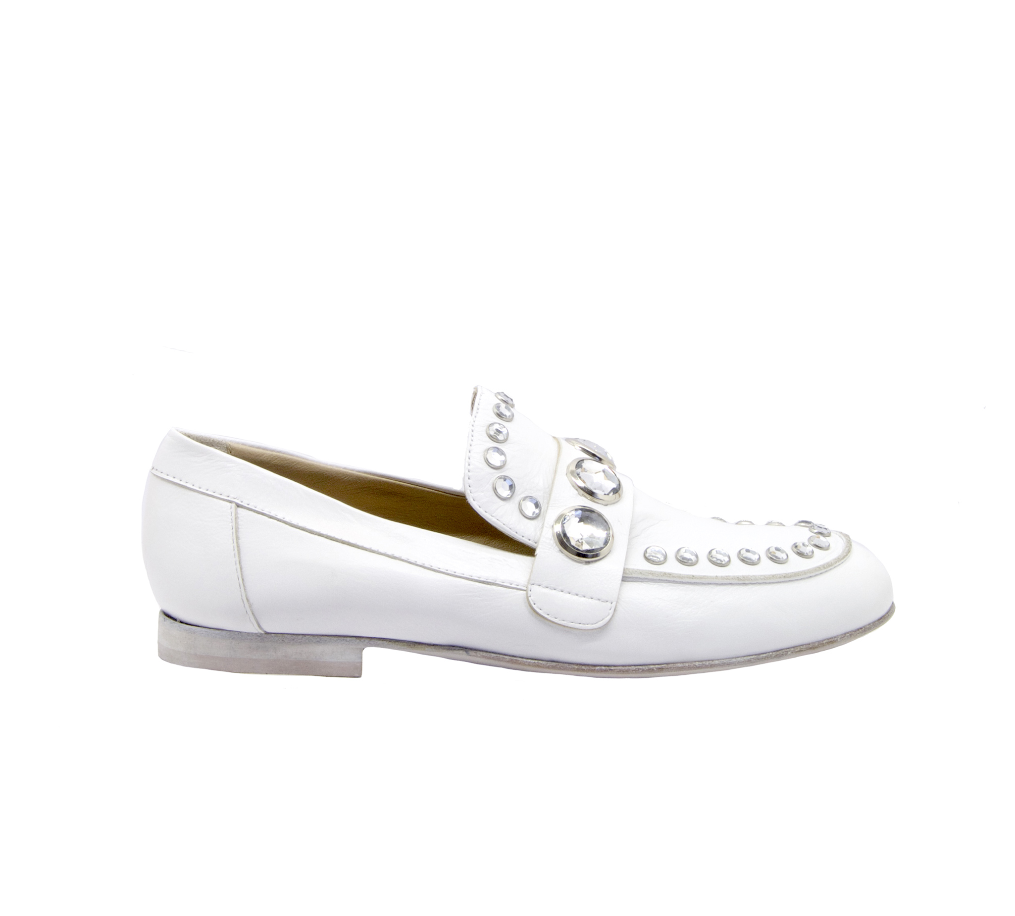 Mocassino bianco donna on sale