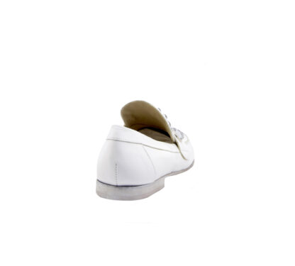 STRATEGIA DONNA Donna MOCASSINO PELLE BIANCO PIETRE 36, 37-2, 38-2, 38, 39-2, 40, 41-2 immagine n. 4/4