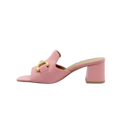 BIBI LOU DONNA Donna MULES PELLE ROSA 36, 37-2, 38-2, 39-2, 40, 41-2 immagine n. 3/4