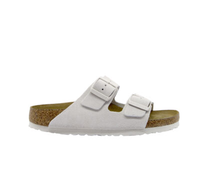 BIRKENSTOCK UNISEX Birkenstock CIABATTA ARIZONA CAMOSCIO GESSO 36, 37-2, 38-2, 39-2, 40, 41-2 immagine n. 1/4