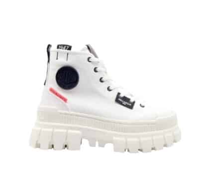 PALLADIUM DONNA Anfibio ANFIBIO TELA BIANCO 36, 37-2, 38-2, 39-2, 40, 41-2 immagine n. 1/4