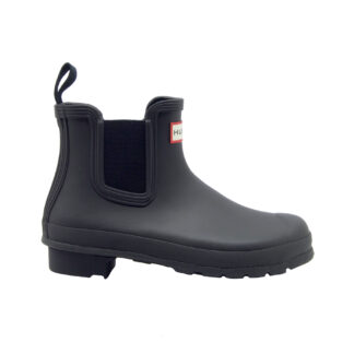 HUNTER DONNA STIVALETTO TACCO BASSO ORIGINAL CHELSEA BOOT BLACK 36, 37-2, 38-2, 39-2, 40 immagine n. 1/4