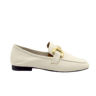 BIBI LOU DONNA Donna MOCASSINO PELLE BIANCO 36, 37-2, 38-2, 39-2, 40, 41-2 immagine n. 1/4
