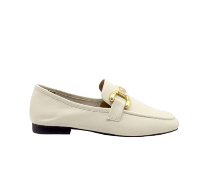 BIBI LOU DONNA Donna MOCASSINO PELLE BIANCO 36, 37-2, 38-2, 39-2, 40, 41-2 immagine n. 1/4