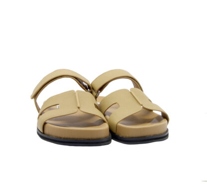 BIBI LOU DONNA CIABATTA ANATOMICA CIABATTA STRAPPO PELLE CAMEL 36, 37-2, 38-2, 39-2, 40, 41-2 immagine n. 2/4