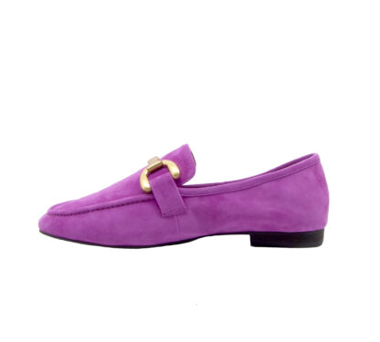 BIBI LOU DONNA Donna MOCASSINO CAMOSCIO FUCSIA 36, 37-2, 38-2, 39-2, 40, 41-2 immagine n. 3/4