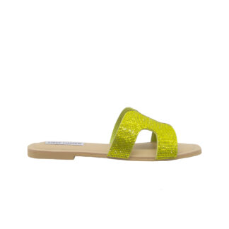 steve madden DONNA Donna CIABATTINA SWAROVSKY GIALLO 36, 37-2, 37, 38-2, 38, 39-2, 40, 41-2 immagine n. 1/4