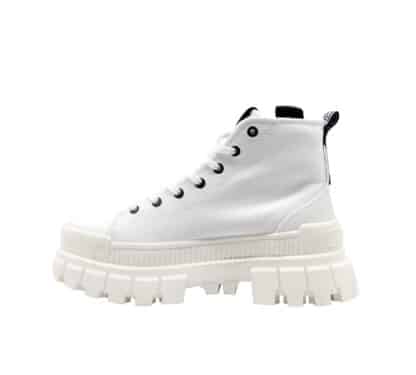 PALLADIUM DONNA Anfibio ANFIBIO TELA BIANCO 36, 37-2, 38-2, 39-2, 40, 41-2 immagine n. 3/4