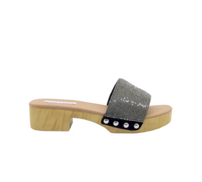 steve madden DONNA Donna ZOCCOLO SWAROVSKY PELTRO 36, 37-2, 37, 38-2, 38, 39-2, 40, 41-2 immagine n. 1/4