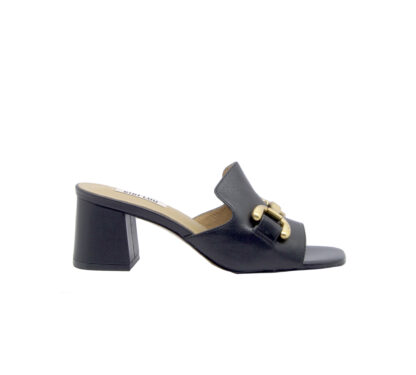 BIBI LOU UNISEX _ MULES PELLE NERO 36, 37-2, 38-2, 39-2, 40, 41-2 immagine n. 1/4