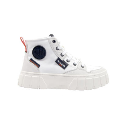 PALLADIUM DONNA Anfibio ANFIBIO TELA BIANCO 36, 37-2, 38-2, 39-2, 40, 41-2 immagine n. 1/4