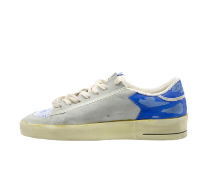 GOLDEN GOOSE UOMO CALZATURE SNEAKERS STARDAN BLU RETE 40, 41-2, 42, 43-2, 44-2 immagine n. 3/4