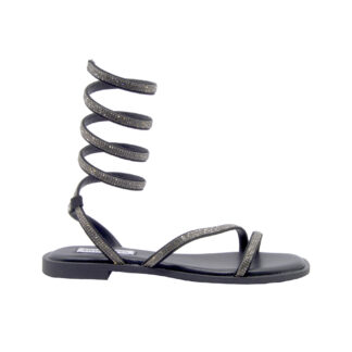 steve madden DONNA Donna SANDALO CAVIGLIERA SWAROVSKY NERO 36, 37-2, 37, 38-2, 38, 39-2, 40, 41-2 immagine n. 1/4
