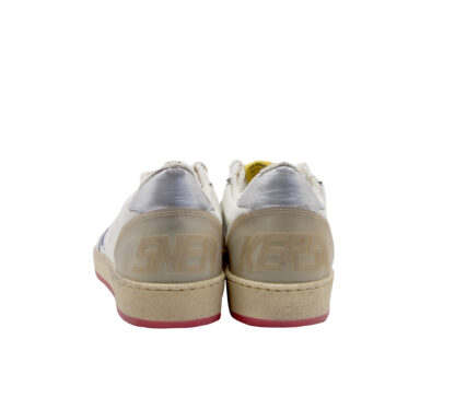 GOLDEN GOOSE UOMO CALZATURE SNEAKERS BALLSTAR BIANCO 40, 41-2, 42, 43-2, 44-2, 45-2 immagine n. 4/4