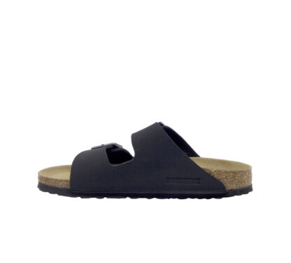 BIRKENSTOCK UNISEX CALZATURE CIABATTA ARIZONA CAMOSCIO NERO 35, 36, 37-2, 38-2, 39-2, 40, 41-2, 42, 43-2, 44-2, 45-2, 46-2 immagine n. 3/4