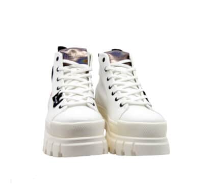 PALLADIUM DONNA Anfibio ANFIBIO TELA BIANCO 36, 37-2, 38-2, 39-2, 40, 41-2 immagine n. 2/4