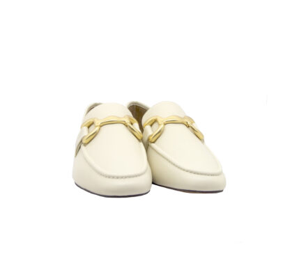 BIBI LOU DONNA Donna MOCASSINO PELLE BIANCO 36, 37-2, 38-2, 39-2, 40, 41-2 immagine n. 2/4