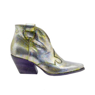 ELENA iachi DONNA Donna TEXANO PELLE SFUMATA GIALLO 37-2, 38-2, 38, 39-2, 40, 41-2 immagine n. 1/4