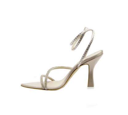 3 JUIN DONNA Donna SANDALO SWAROVSKY CHAMPAGNE 36, 37-2, 37, 38-2, 39-2, 40 immagine n. 3/4