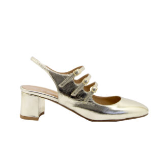 A.BOCCA DONNA Donna MARY JANE PLATINO 36, 37-2, 37, 38-2, 38, 39-2, 40 immagine n. 1/4